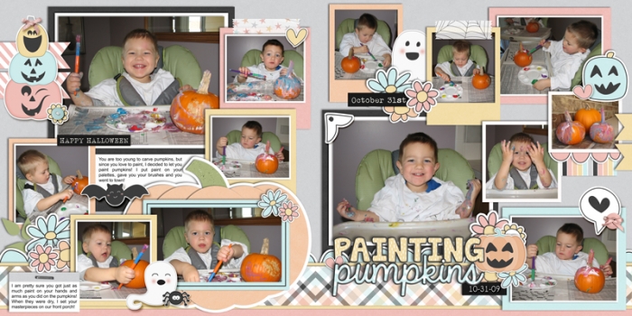 Painting Pumpkins 2009