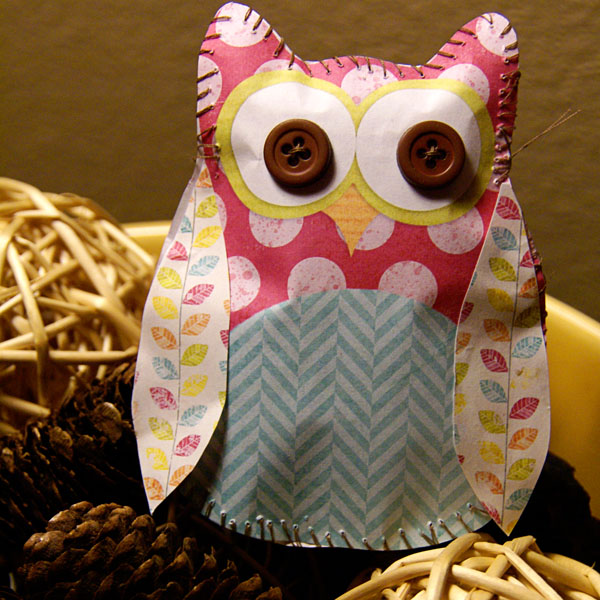 Paper Owl Pink