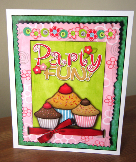 Party Cupcake Card