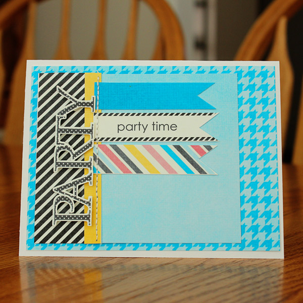 Party Time Card {hybrid}