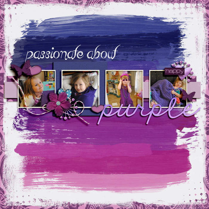 Passionate about Purple
