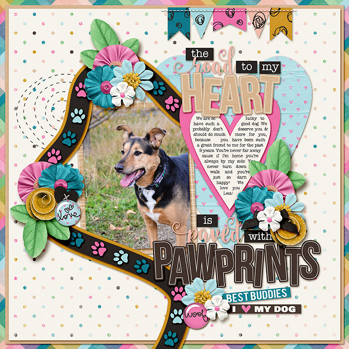 paved with pawprints