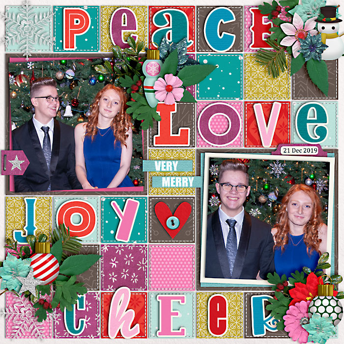 Peace Love Joy Cheer