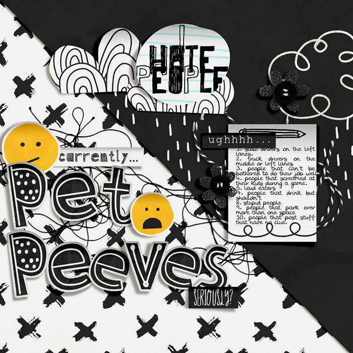pet peeves - AUG 24 Challenge