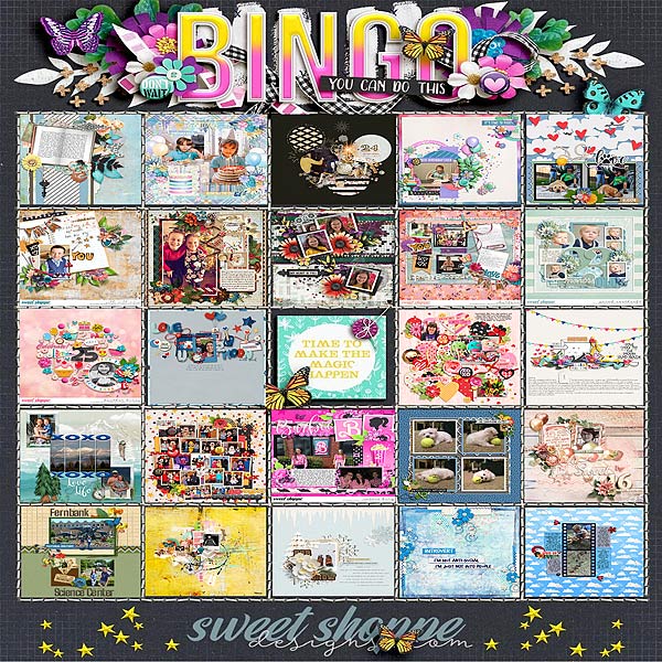 PGAD 2/14 Layout Lovin Bingo