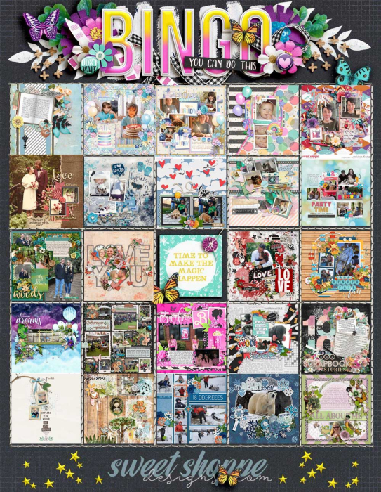 PGAD Layout Lovin' Bingo