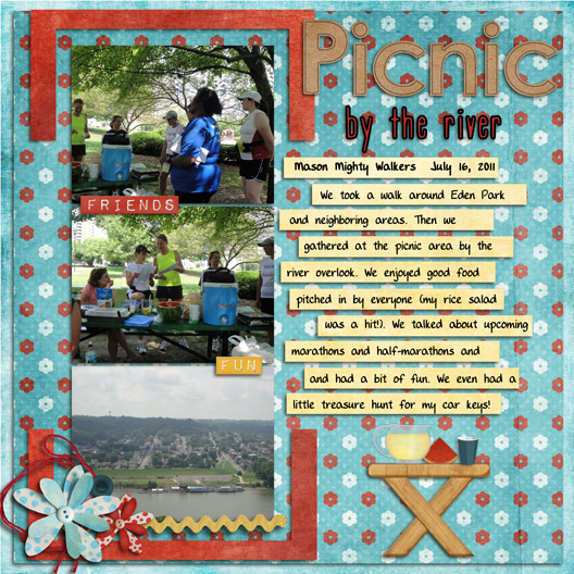 Picnic by the river
