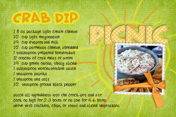 Picnic Crab Dip