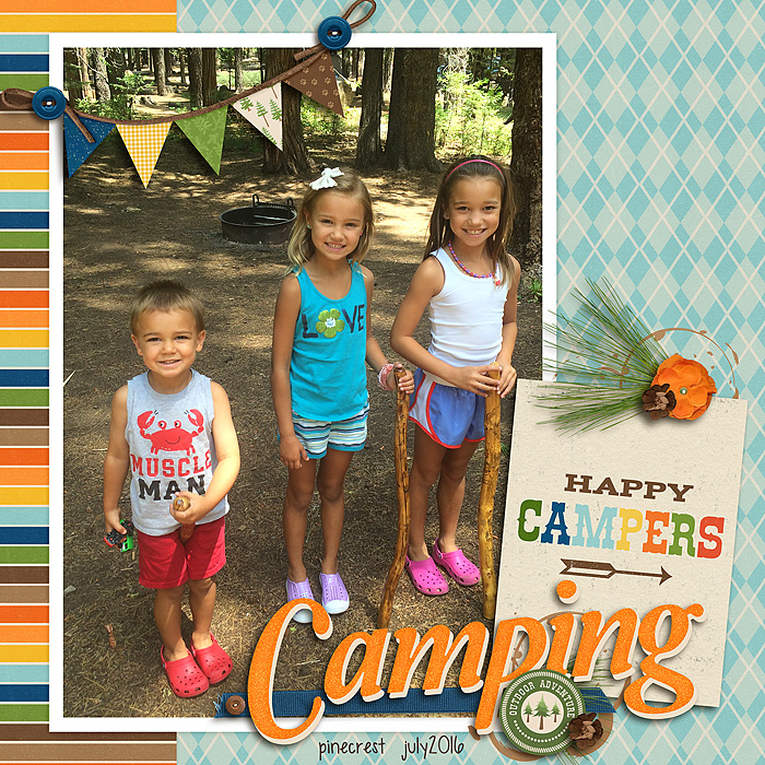 Pinecrest Camping Photobook Cover