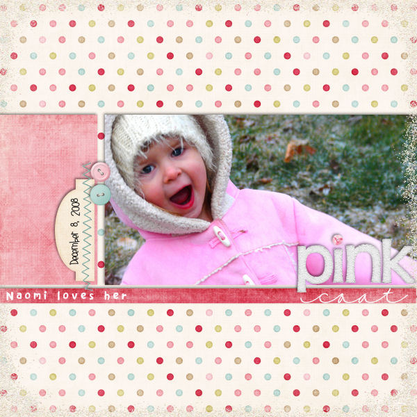 pink coat