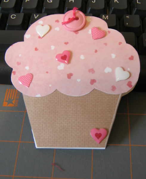 Pink Cupcake card