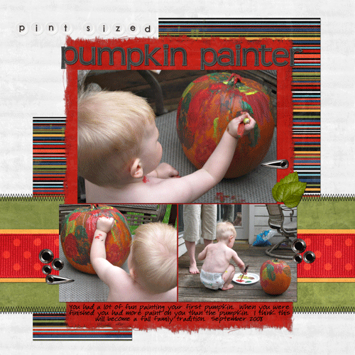 Pint Sized Pumpkin Painter