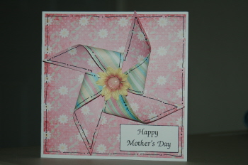 Pinwheel Mother's Day Card - Puddle Jumper