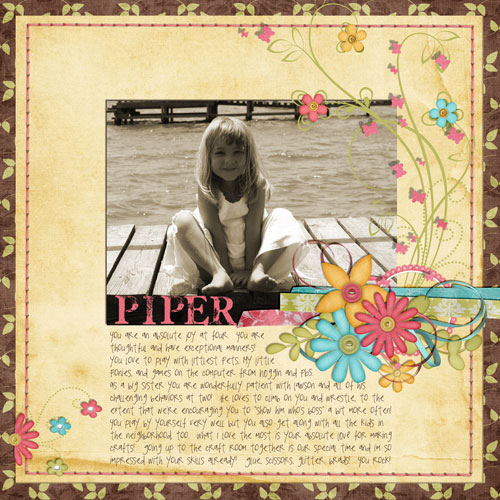 Piper at 4