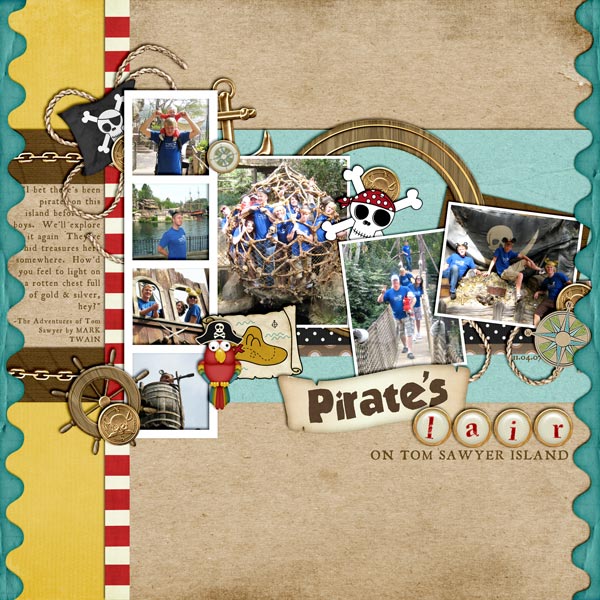 Pirate's Lair on Tom Sawyer Island