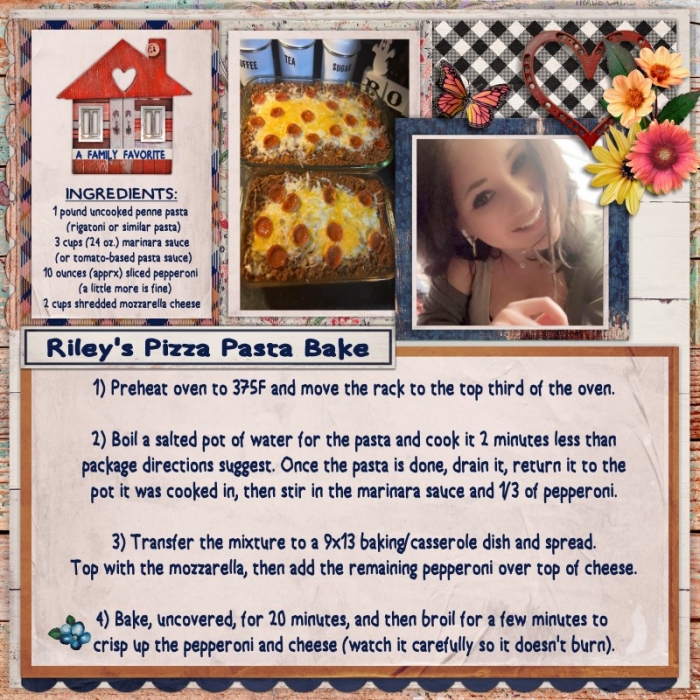 Pizza Pasta Bake
