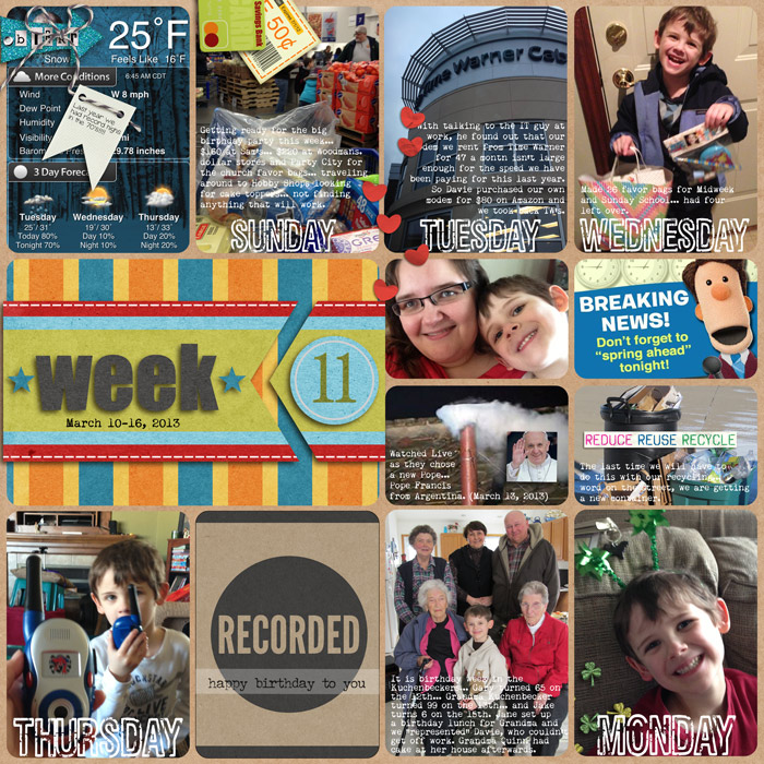 PL-2013, Week 11