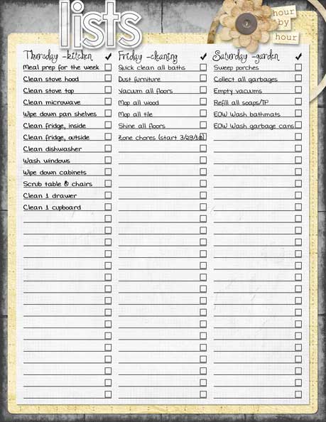 Planner Pages