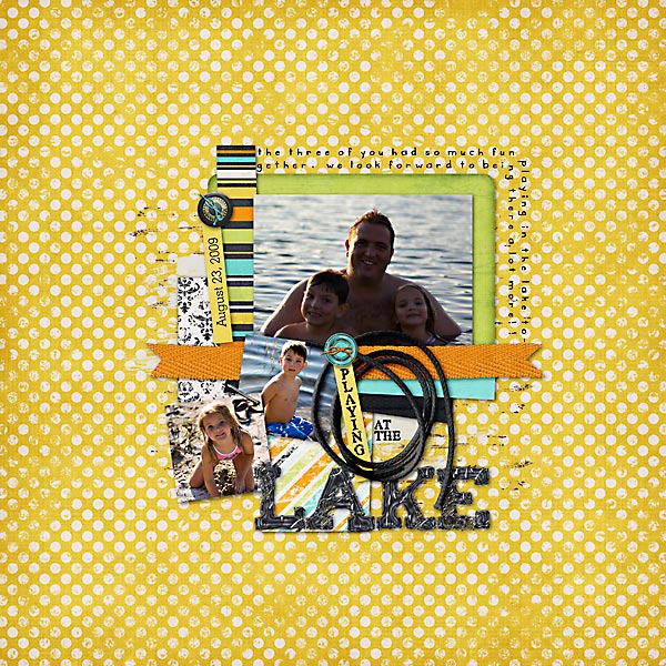 Playing at the Lake