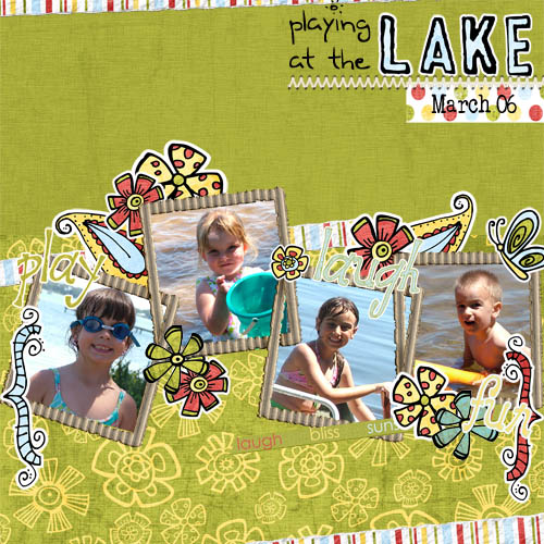 Playing at the Lake