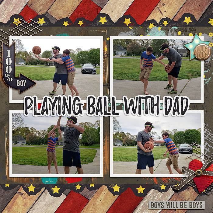 Playing Ball with Dad