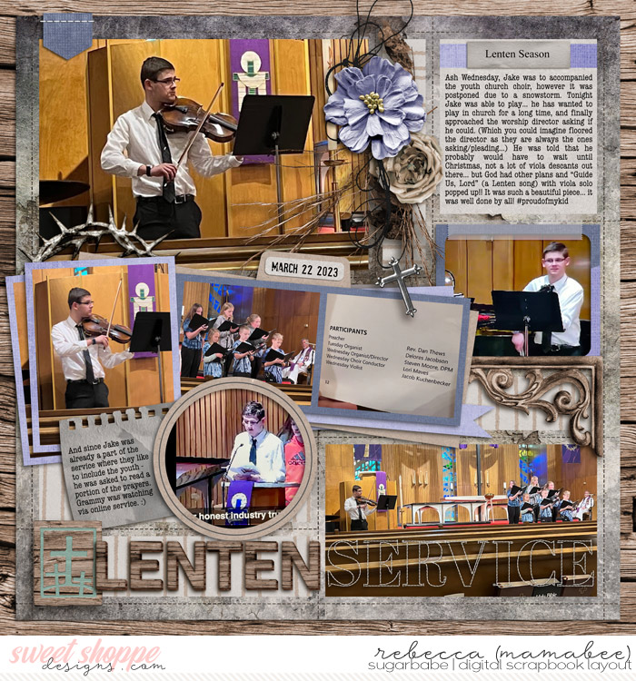 Playing for Lent