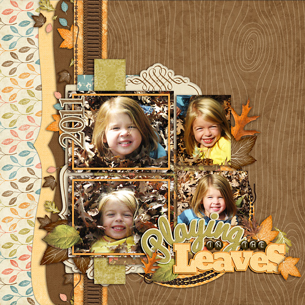 Playing in the Leaves - 2011