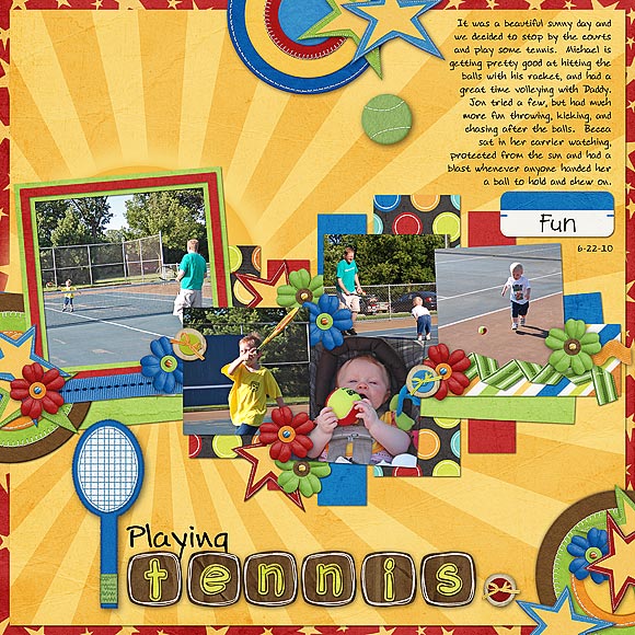 Playing Tennis