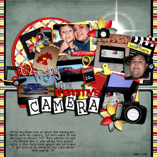 Playing with Mommy's Camera