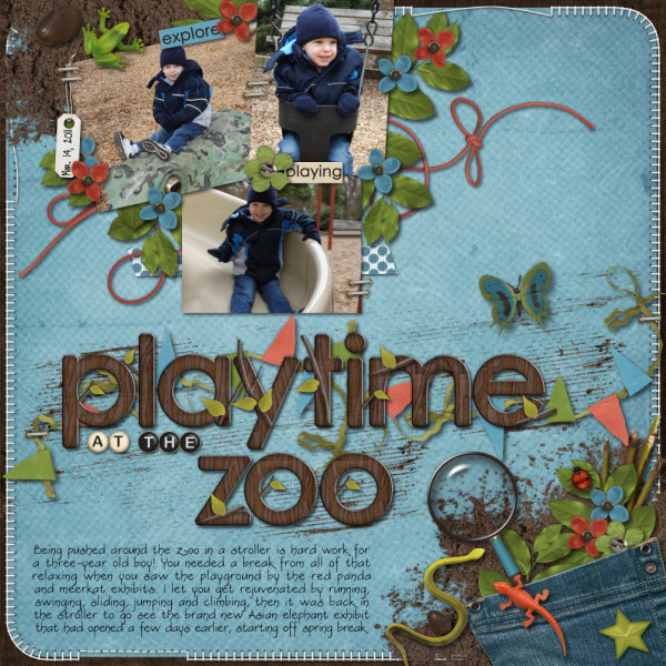 Playtime at the zoo