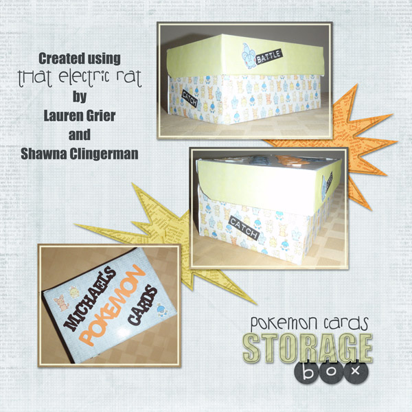 Pokemon Cards Box