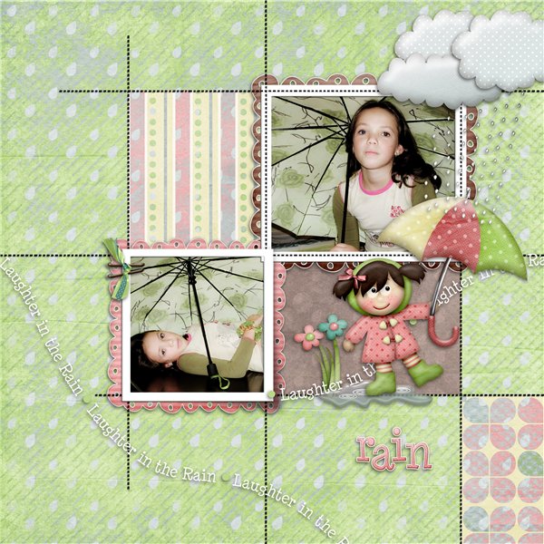 Polka Dot Umbrella