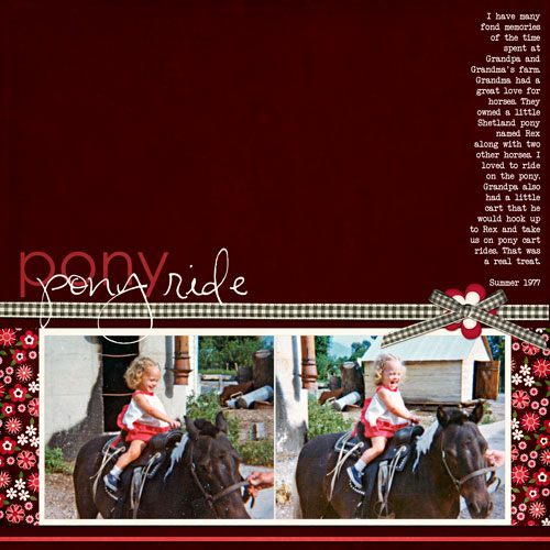 Pony Ride - 1977