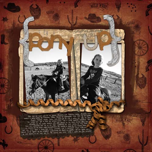 {pony up}