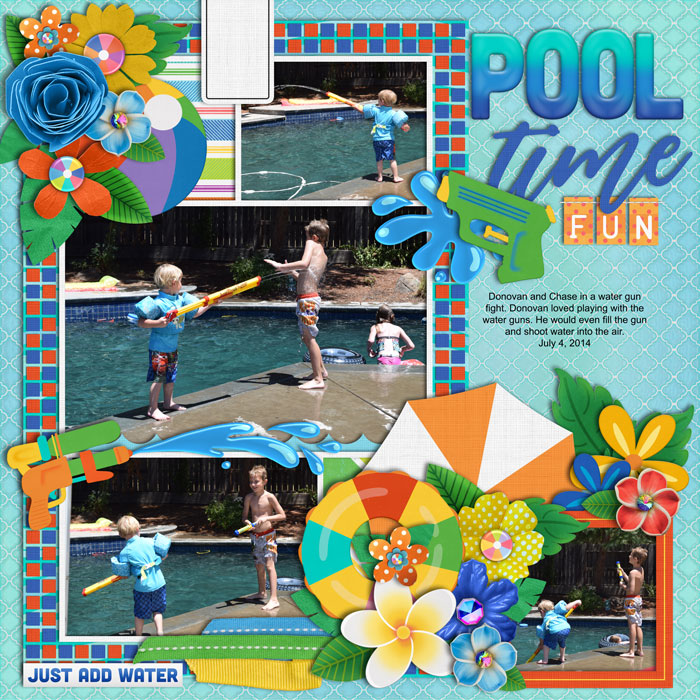 pool time fun