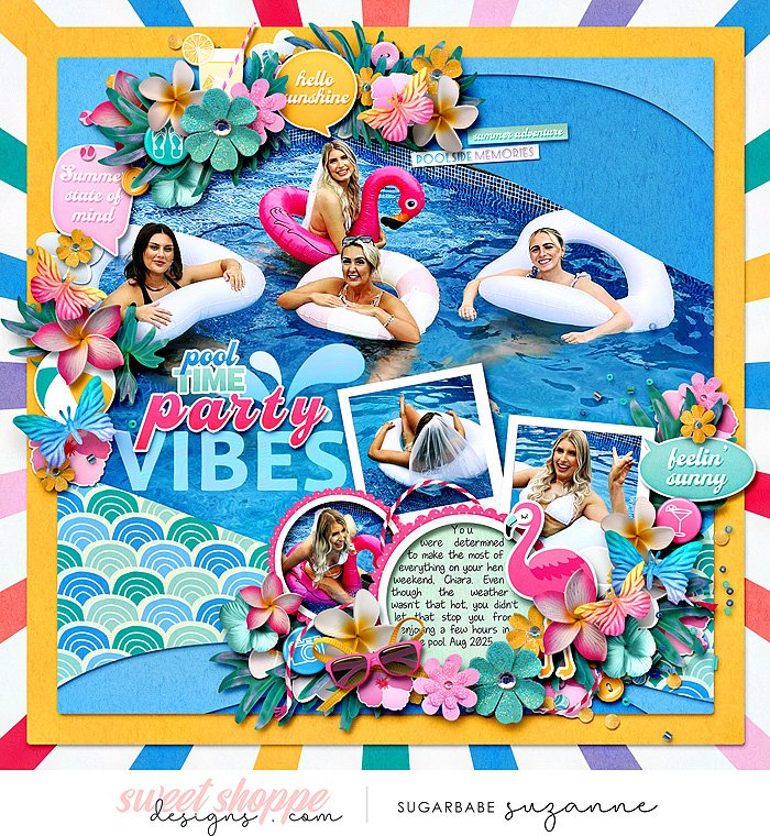 Pool Time Party Vibes