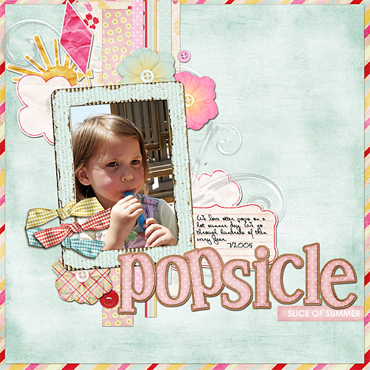 Popsicle - Scrapkitchen recipe Contest