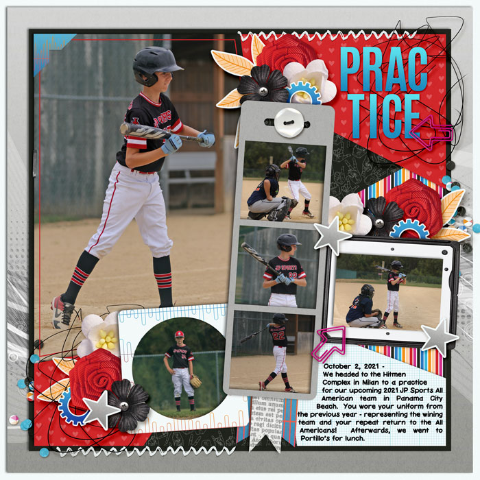 Practice for Baseballfest