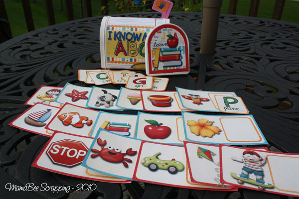 Preschooler matching game