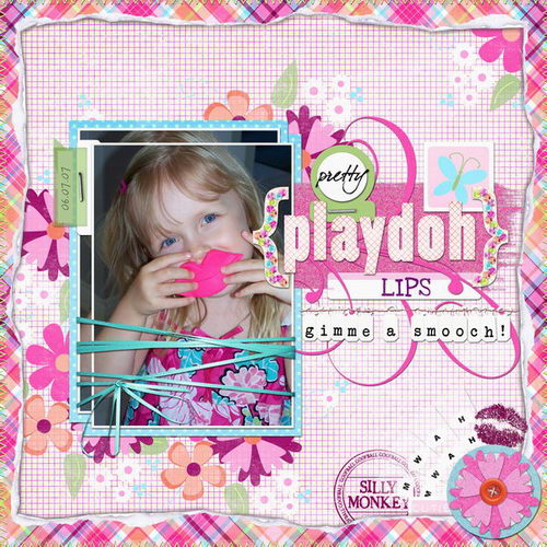 Pretty Playdoh Lips