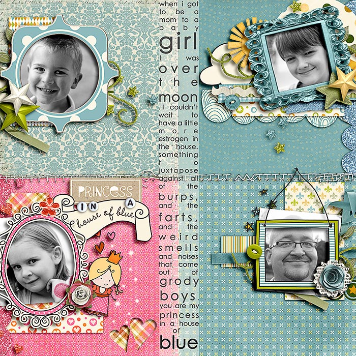 Princess In A House of Blue