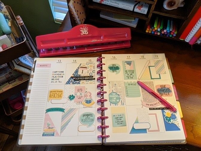 Progress Over Perfection Planner Pages