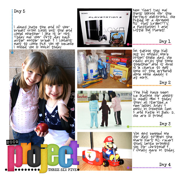 Project 365: Days 1-5