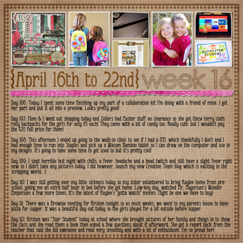 Project 365 Week 16