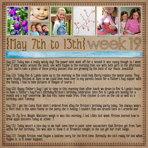 Project 365 Week 19