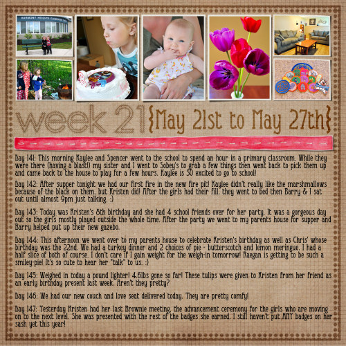 Project 365 Week 21