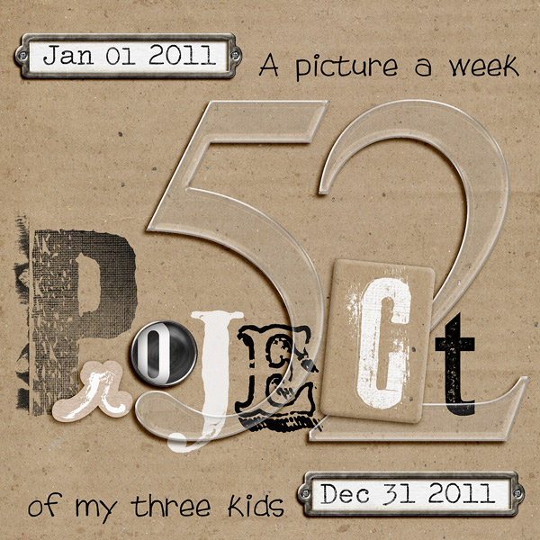 Project 52 - Title Page