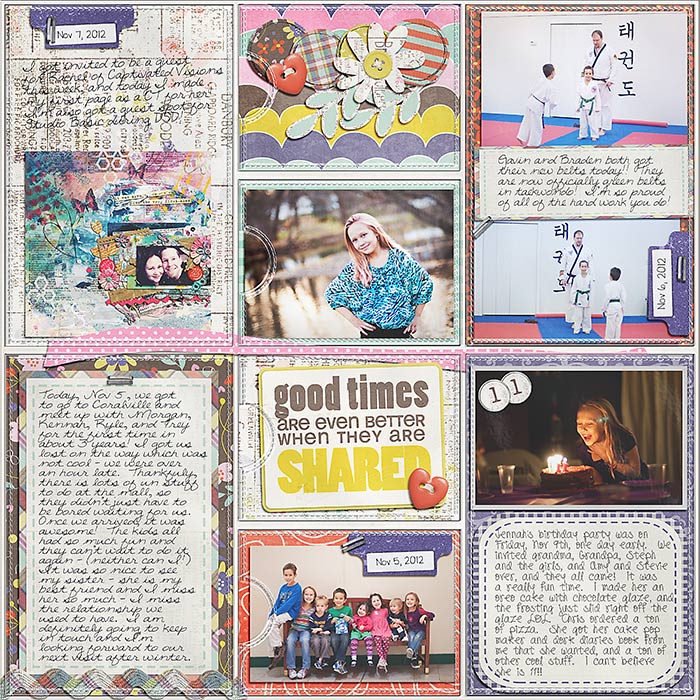 PRoject Life 11-5-12 through 11-11-12