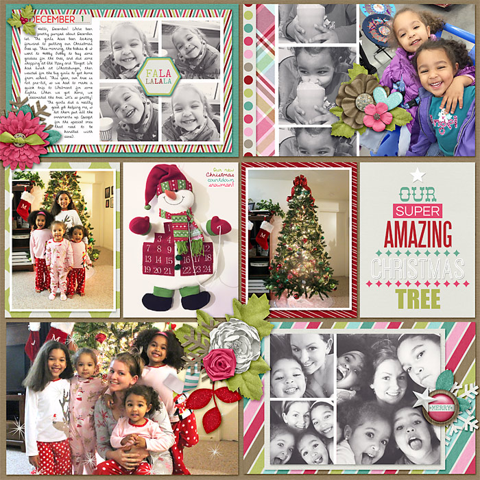 Project Life 2014 - December 1st - Left