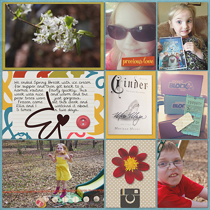 Project Life 2014 Week 12 Right
